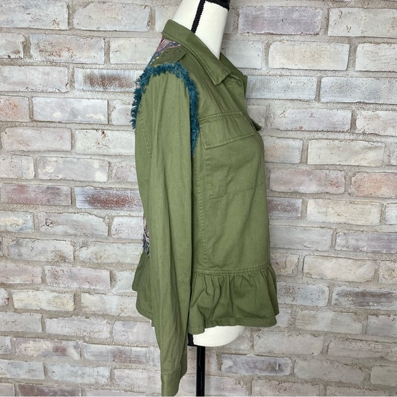 NWT Matilda Jane Olive Boho Jacket - Picture 5 of 11